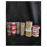 Mini Christmas Bows & Decorative Ribbon