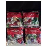 (4) 25ct. Peel 'N Stick Gift Bows