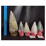 (5) Decorative Christmas Trees