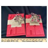 (2) Silicone Ginger House Mold Sets