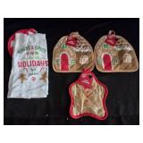 Gingerbread Pot Holders & Kitchen Towels