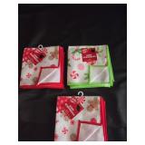 (3) Christmas Dish Scrubbers