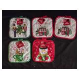 (5) Christmas Pot Holders