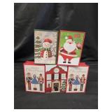 (5) Christmas Little Book Gift Boxes