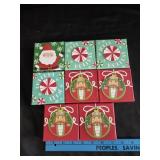 (8) Christmas Gift Boxes 1'x3.5'x3.5'