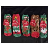 Christmas Fuzzy Socks Shoe Size (4-10)