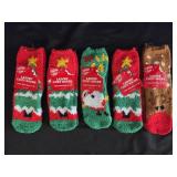 Christmas Fuzzy Socks Shoe Size (4-10)