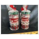 (2) 5pk. Decorative Christmas Ribbons