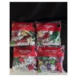 (4) 25ct. Peel 'N Stick Gift Bows