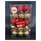 30ct. Shatter Proof Christmas Ornaments