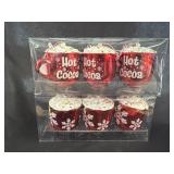 (2) 3ct. Holiday Style Christmas Ornament Mugs