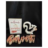 Fall Tabletop Signs/Decor