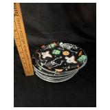 (5) Halloween Themed Paper Plates 8cts.