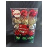 30ct. Shatter Proof Christmas Ornaments