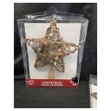 (3) Star Christmas Tree Toppers