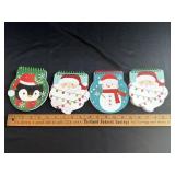 (4) Christmas Themed Note Pads