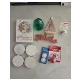 Christmas Wood Signs, Coasters, Small Lights