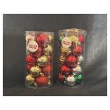 (2) 20ct. Holiday Style Shatter Proof Christmas