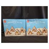 (2) Build Your Own Gingerbread Village Cookie Kit