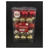 30ct. Shatter Proof Christmas Ornaments