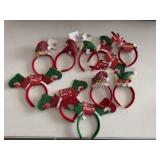 (10) Christmas Novelty Headbands