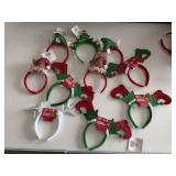 (10) Christmas Novelty Headbands