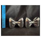 (2) Ceramic Bowties