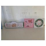 (3) Dolly Parton Collection Wood Christmas Signs
