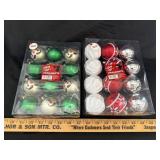 (2)12ct. Shatter Proof Christmas Ornaments