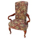 SOLID MAHOGANY FRAME QUEEN ANN MARTHA WASHINGTON