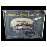 1952 CURRIER AND IVES BOOK OF PRINTS