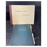 2 PC LOT OF CURRIER & IVES BOOK AND SCRAPBOOK