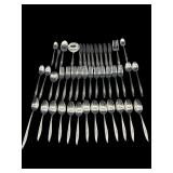 42 PC OF REED & BARTON ONE ROSE STAINLESS FLATWARE
