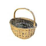 SMALL SPLIT OAK GATHERING BASKET