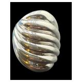 DESIGNER STERLING SILVER SHELL RING