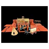1960ï¿½S MARX FORT APACHE TOY PLAY SET
