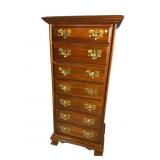 HARDEN SOLID CHERRY 7 DRAWER LINGERIE CHEST