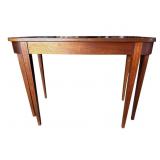 SOLID MAHOGANY CONSOLE TABLE