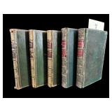 5 VOLUMES OF 1857 SCOTT