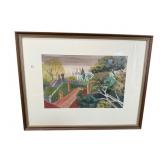 WILLIAM WHITEHEAD WATERCOLOR