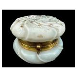 SIGNED WAVECREST POWDER JAR