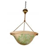 VENETIAN GLASS UPSIDE DOWN CHANDELIER