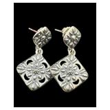 DESIGNER AMERICAN WEST NAVAJO SIGNED STERLING