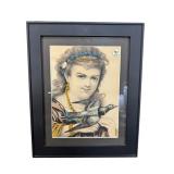 VICTORIAN COLORED PRINT