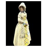 HEAVY CAST IRON LADY DOOR STOP