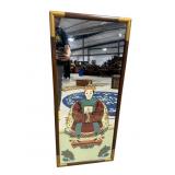 ORIENTAL DECORATED MIRROR