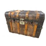 ANTIQUE STAGECOACH TRUNK