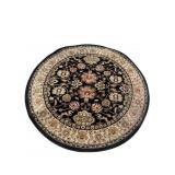 ROUND 4 FT X 11 IN MACHINE MADE RUG