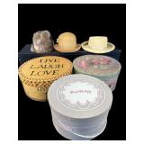 LOT OF 3 LARGE HAT BOXES