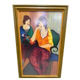 ITZCHAK TARKAY SERIGRAPH PLEASANT THOUGHTS